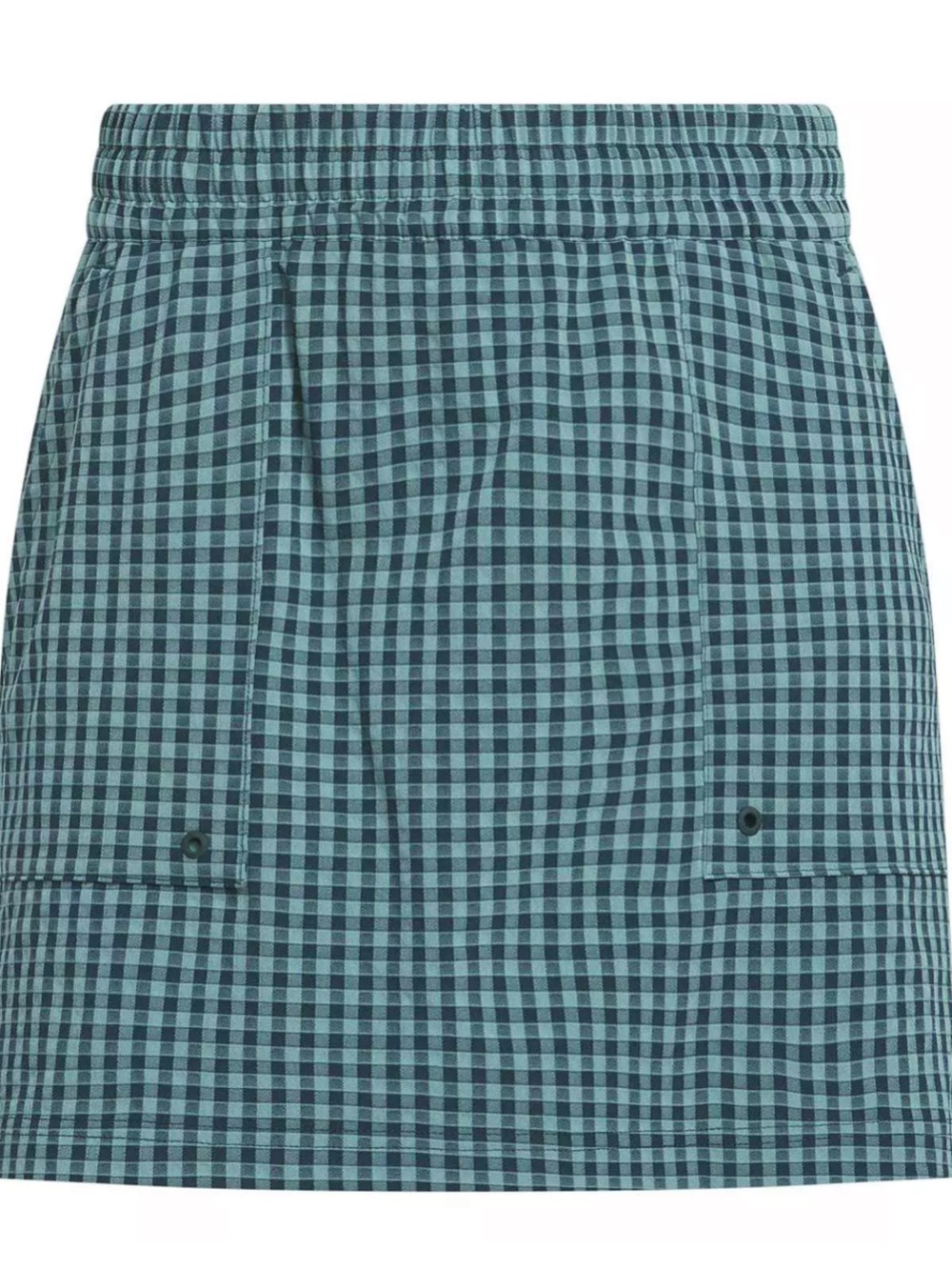 Adidas Medium Skirt Ultimate 365 Golf Gingham Skort Aurora Ivy Undershorts NWT - Picture 9 of 14